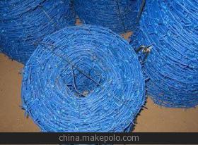 【吉林林業防護用雙股涂塑刺繩 廠家大量現貨批發價銷售】價格,廠家,圖片,金屬繩、纜,安平縣安麥斯金屬絲網制品-